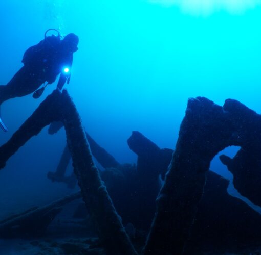 Naufrágio Main, Baía de Porto Pim, Faial