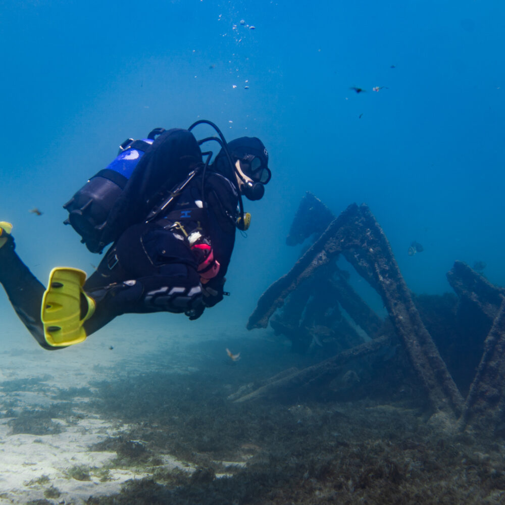Naufrágio do Main, Baía de Porto Pim, Faial