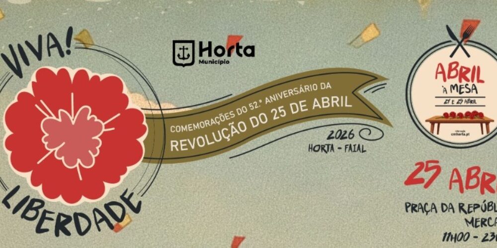 Comemorações 25 de Abril - “Viva Liberdade 2026”